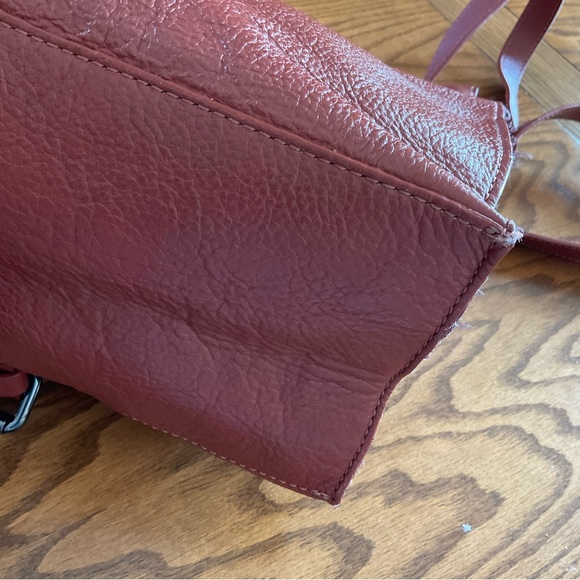 Kooba Leather Fairfield Convertible Backpack/Shoulder Handbag - Picture 12 of 13